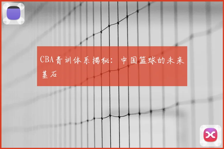 CBA青训体系揭秘：中国篮球的未来基石
